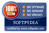 SOFTPEDIA '100% CLEAN' AWARD